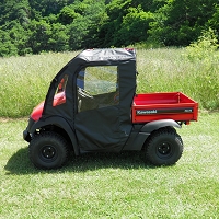 Full Cab Enclosure to fit Existing Windshield for Kawasaki Mule SX