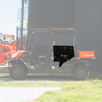Rear Row Door Net Kit Kubota RTV-X CREW / RTV-X1140